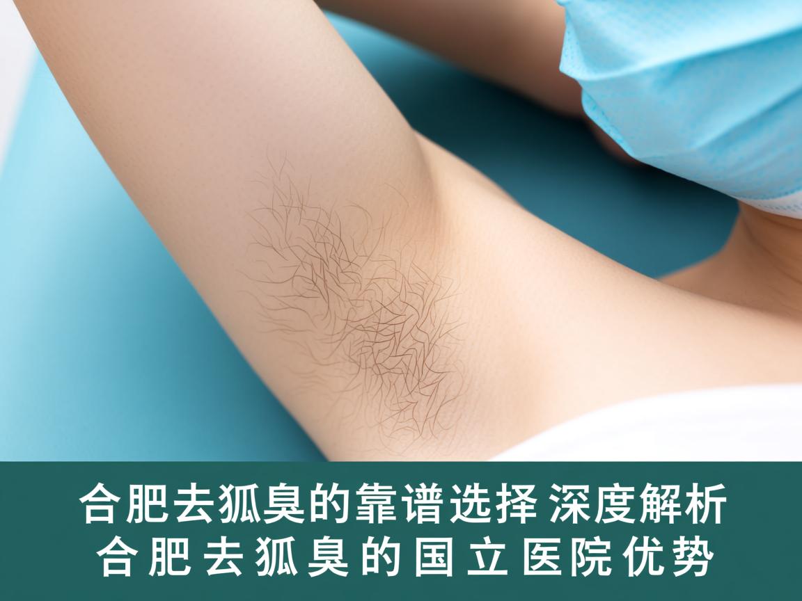 合肥去狐臭的靠谱选择，深度解析合肥去狐臭的国立医院优势