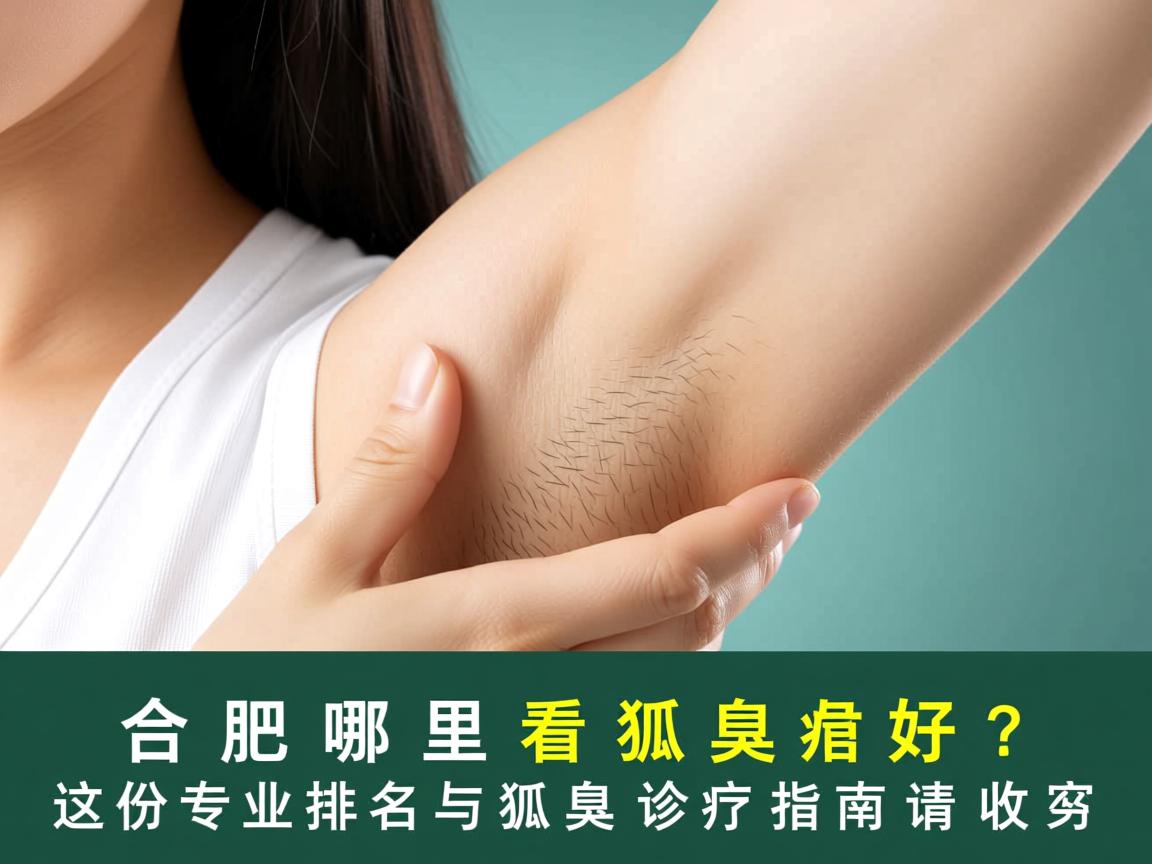 合肥哪里看狐臭好？这份专业排名与狐臭诊疗指南请收好