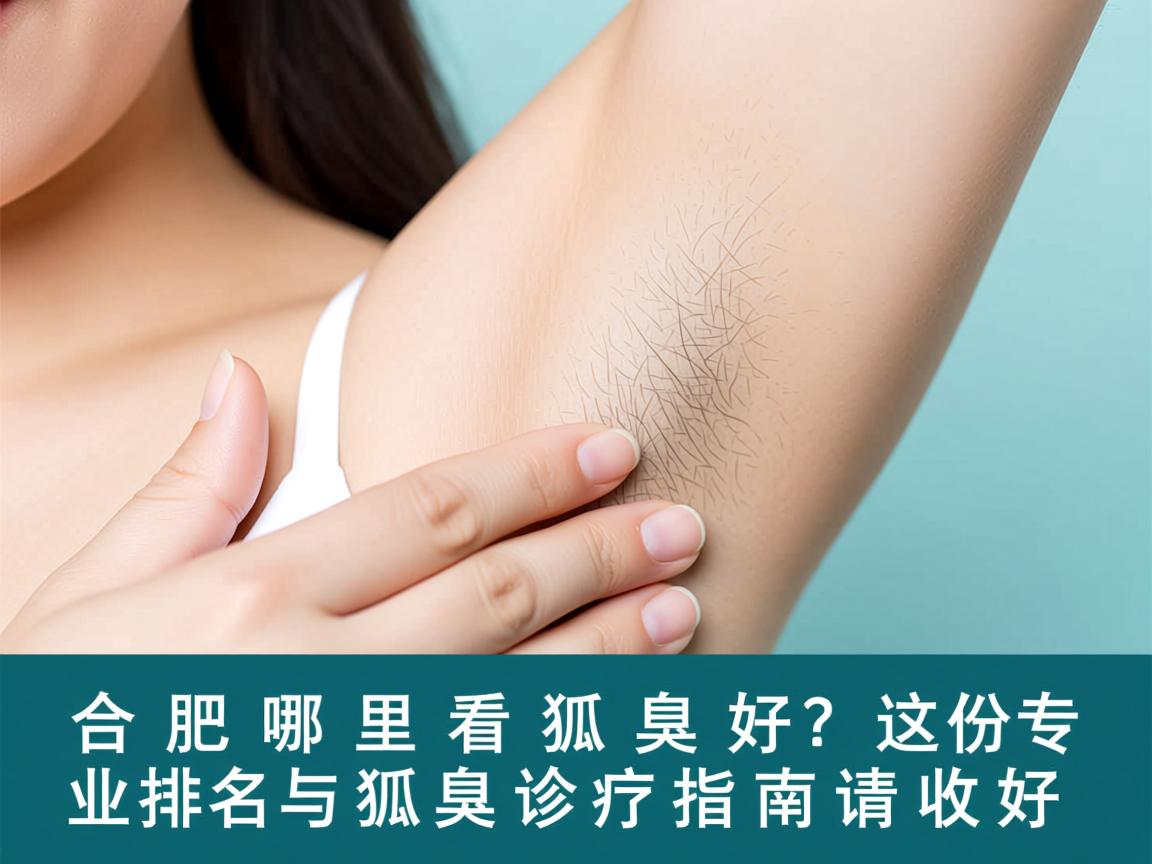 合肥哪里看狐臭好？这份专业排名与狐臭诊疗指南请收好