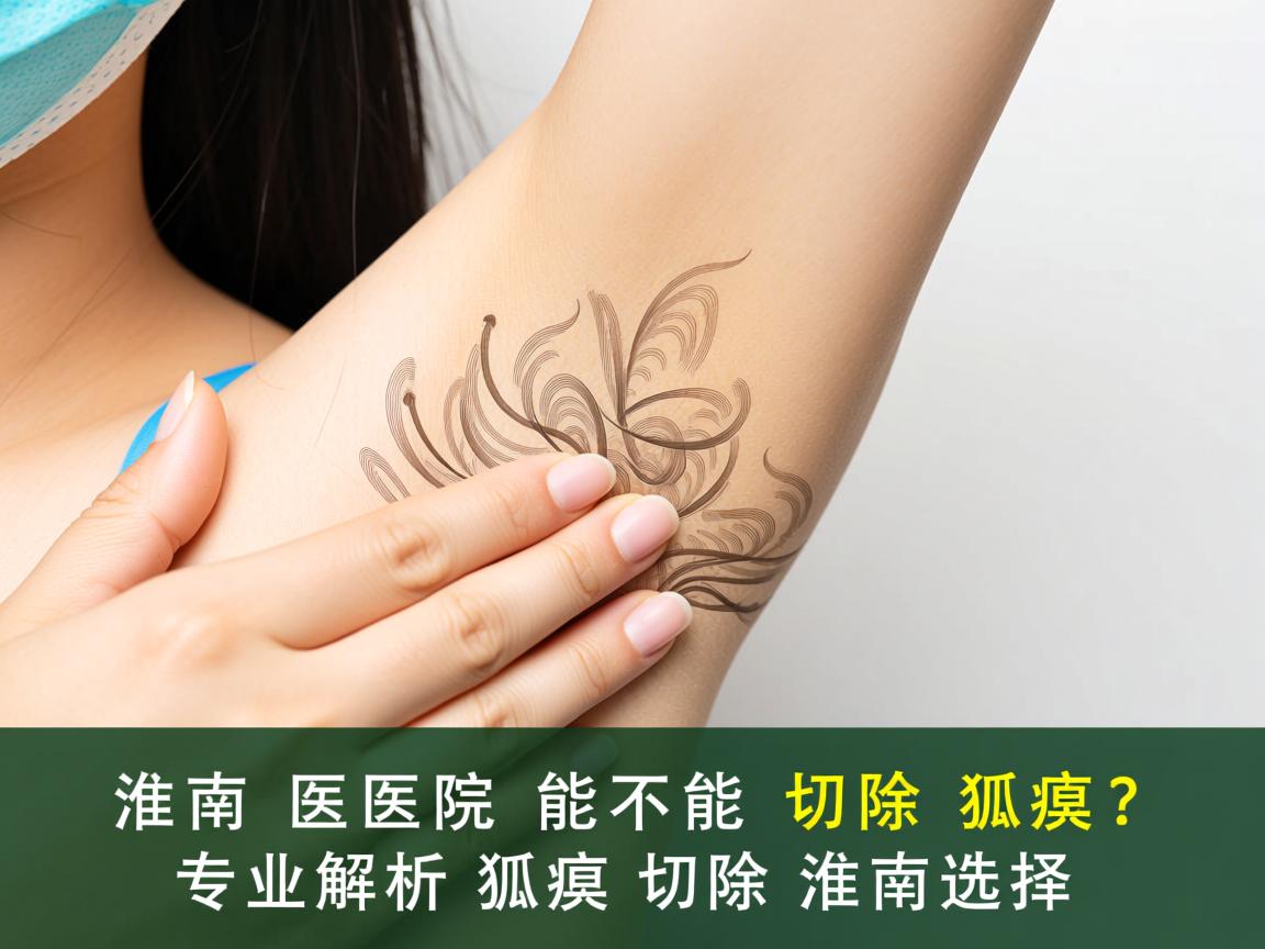 淮南医院能不能切除狐臭？专业解析狐臭切除的淮南选择