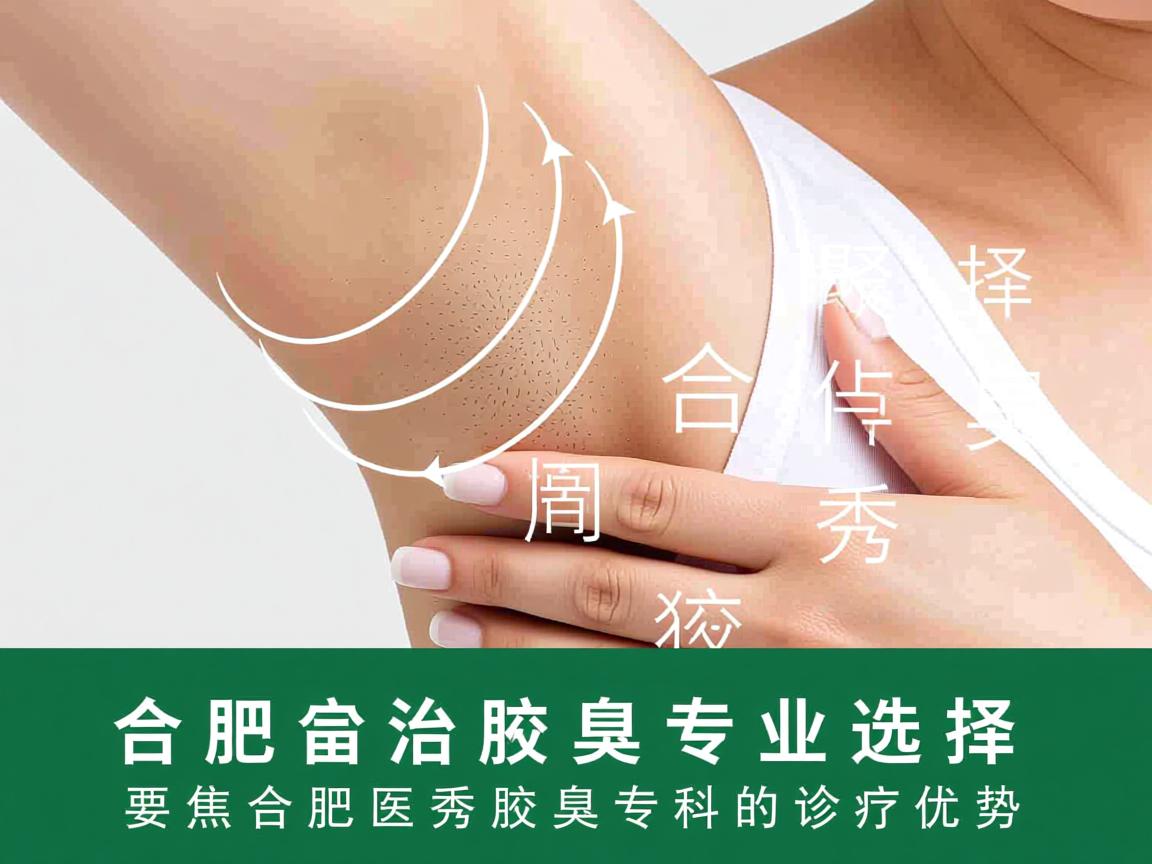 合肥治腋臭专业选择，聚焦合肥腋秀腋臭专科的诊疗优势