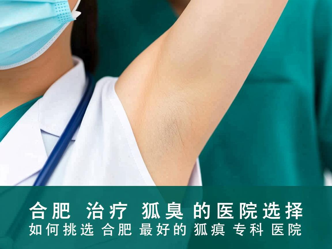 深度解析合肥治疗狐臭的医院选择，如何挑选合肥最好的狐臭专科医院
