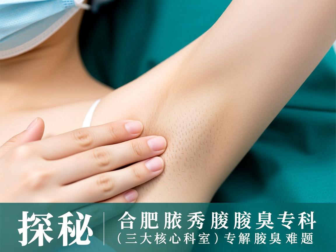 探秘合肥腋秀腋臭专科，三大核心科室，专解腋臭难题
