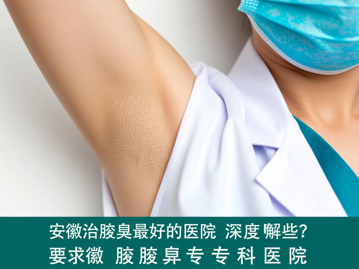 安徽治腋臭最好的医院有哪些？深度解析安徽腋臭专科医院