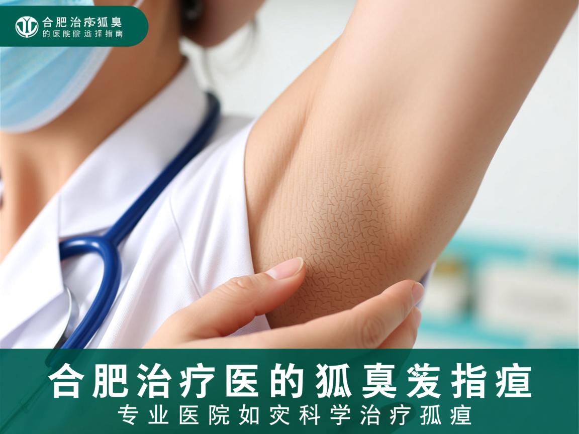 合肥治疗狐臭的医院选择指南，专业医院如何科学治疗狐臭