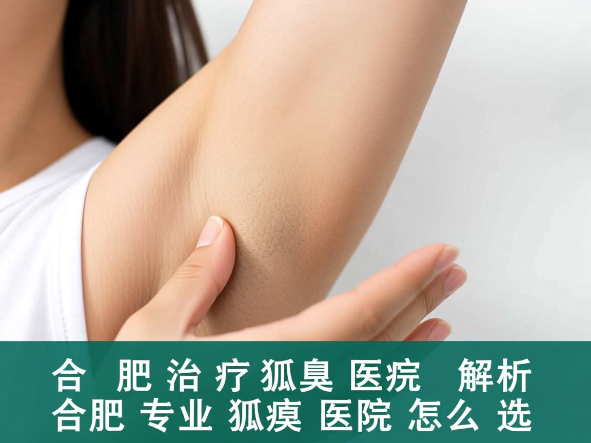合肥治疗狐臭医院解析，合肥专业狐臭医院怎么选