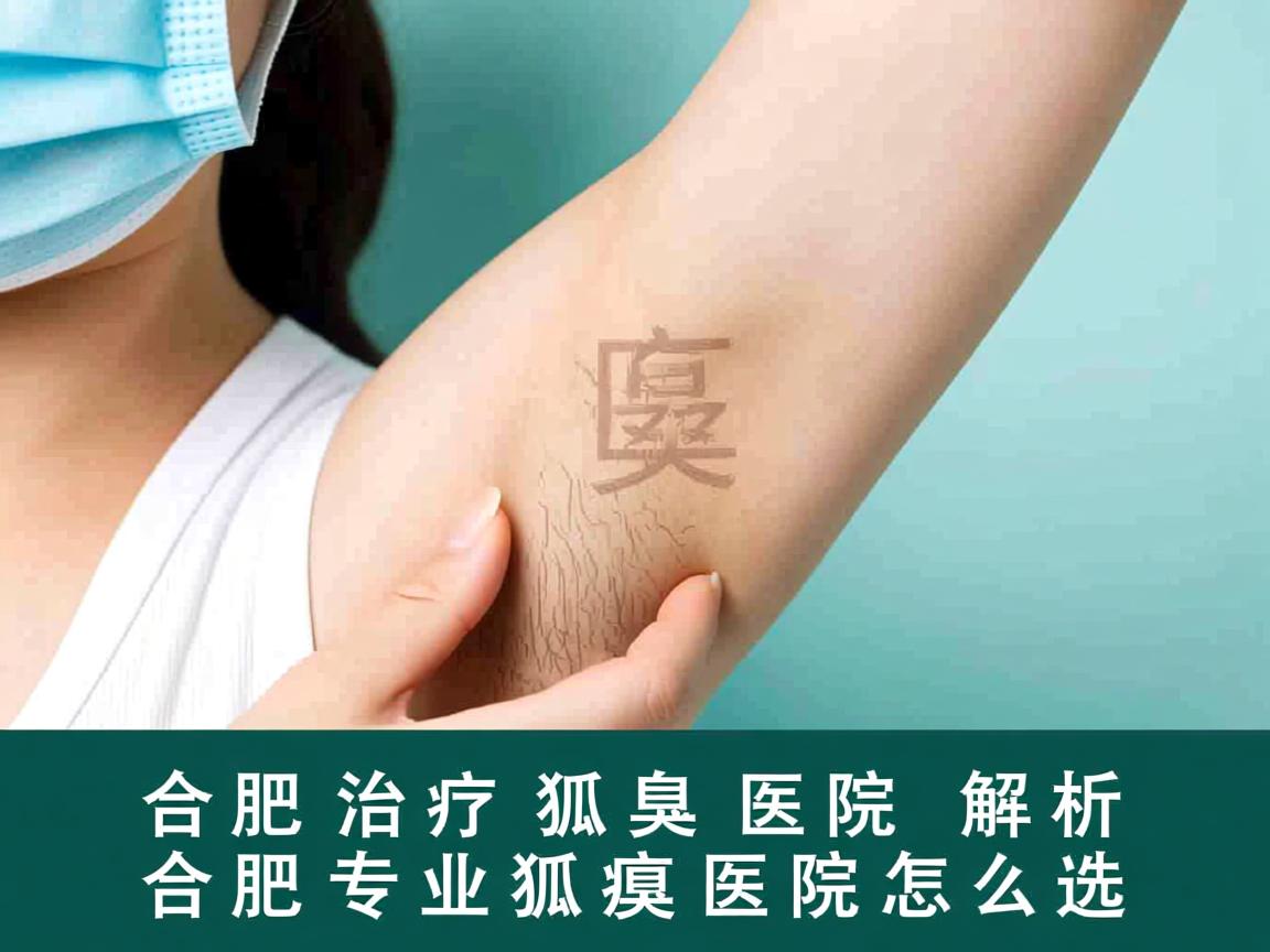 合肥治疗狐臭医院解析，合肥专业狐臭医院怎么选
