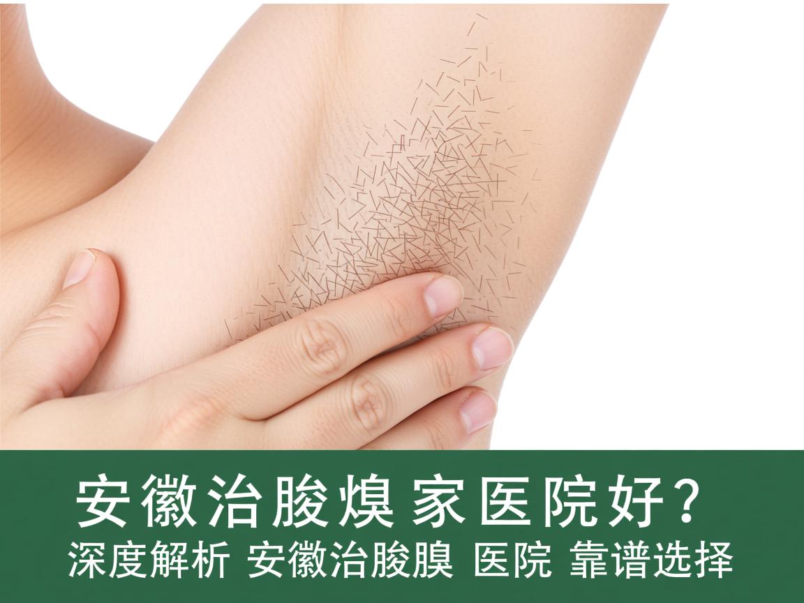 安徽治腋臭哪家医院好？深度解析安徽治腋臭医院的靠谱选择