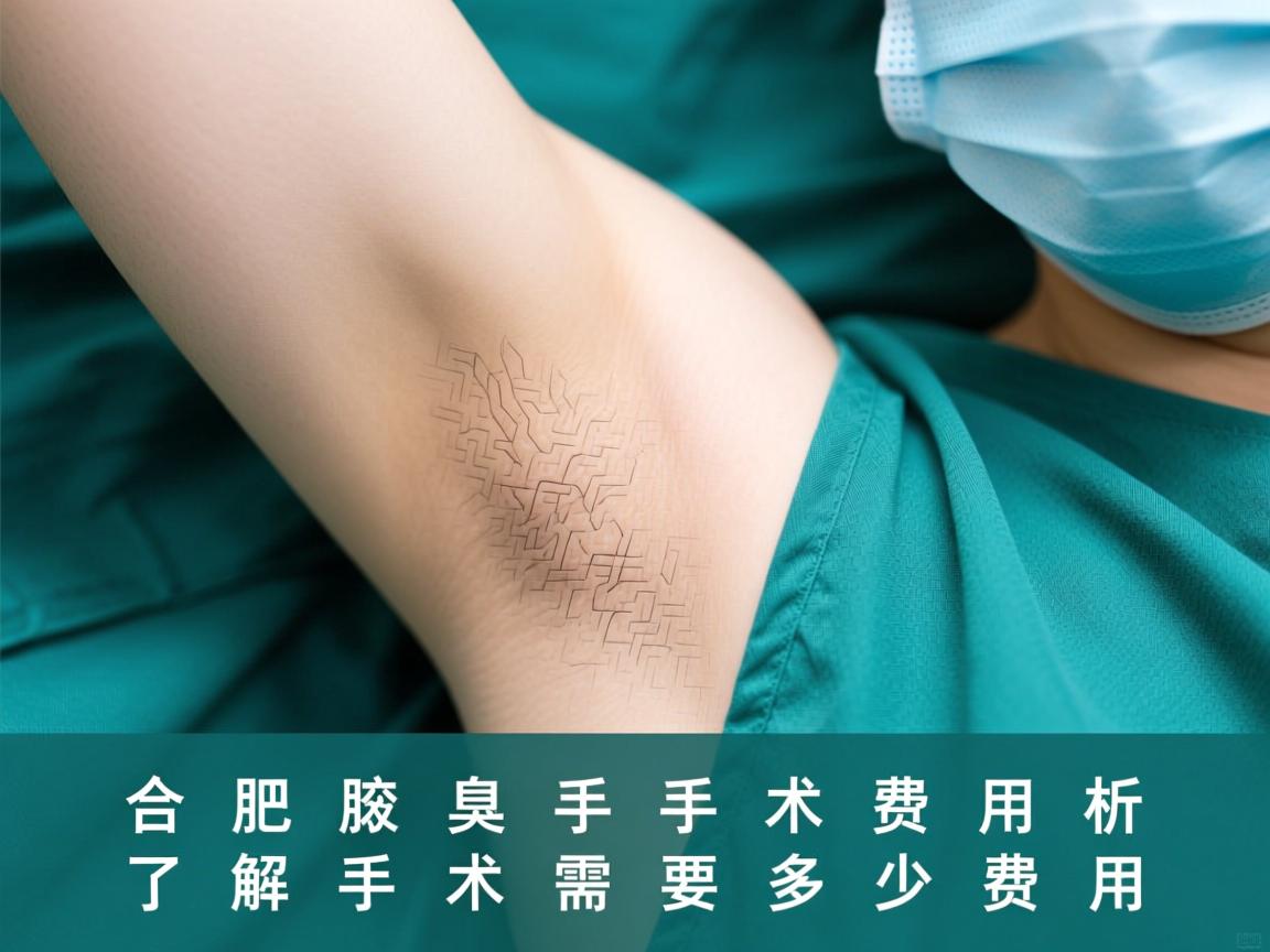 合肥腋臭手术费用解析，了解腋臭手术需要多少费用