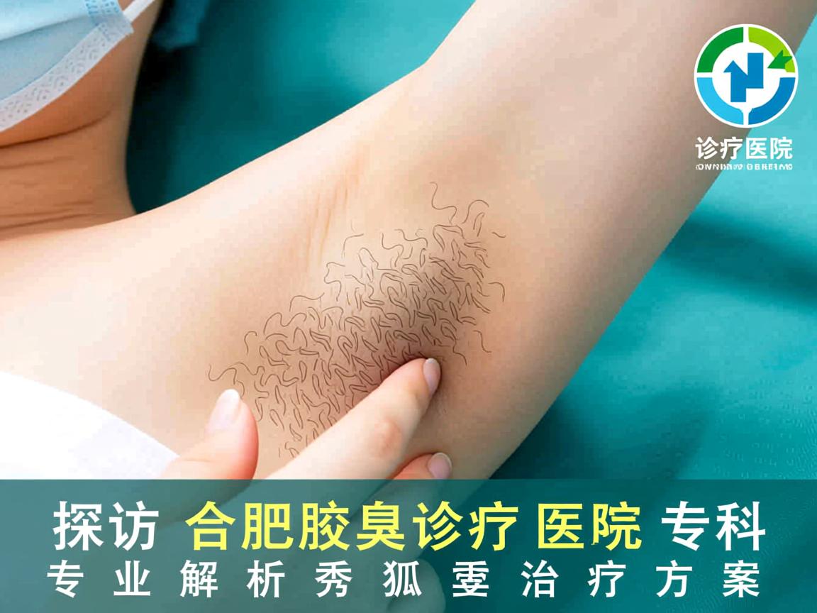 探访合肥腋臭诊疗医院，专业解析合肥腋秀专科的狐臭治疗方案