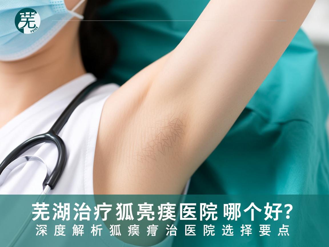 芜湖治疗狐臭医院哪个好？深度解析狐臭治疗医院选择要点