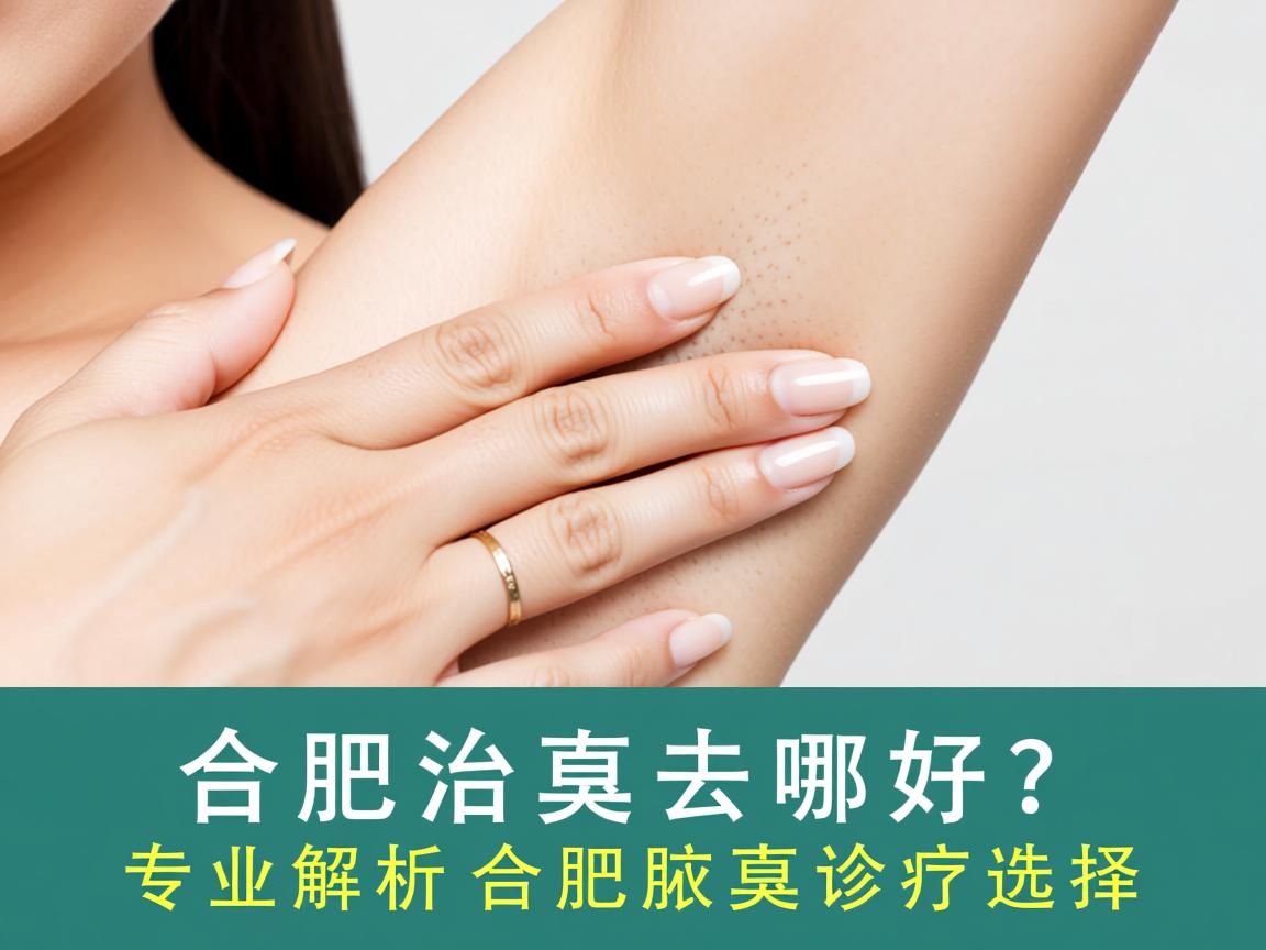 合肥治腋臭去哪好？专业解析合肥腋臭诊疗选择