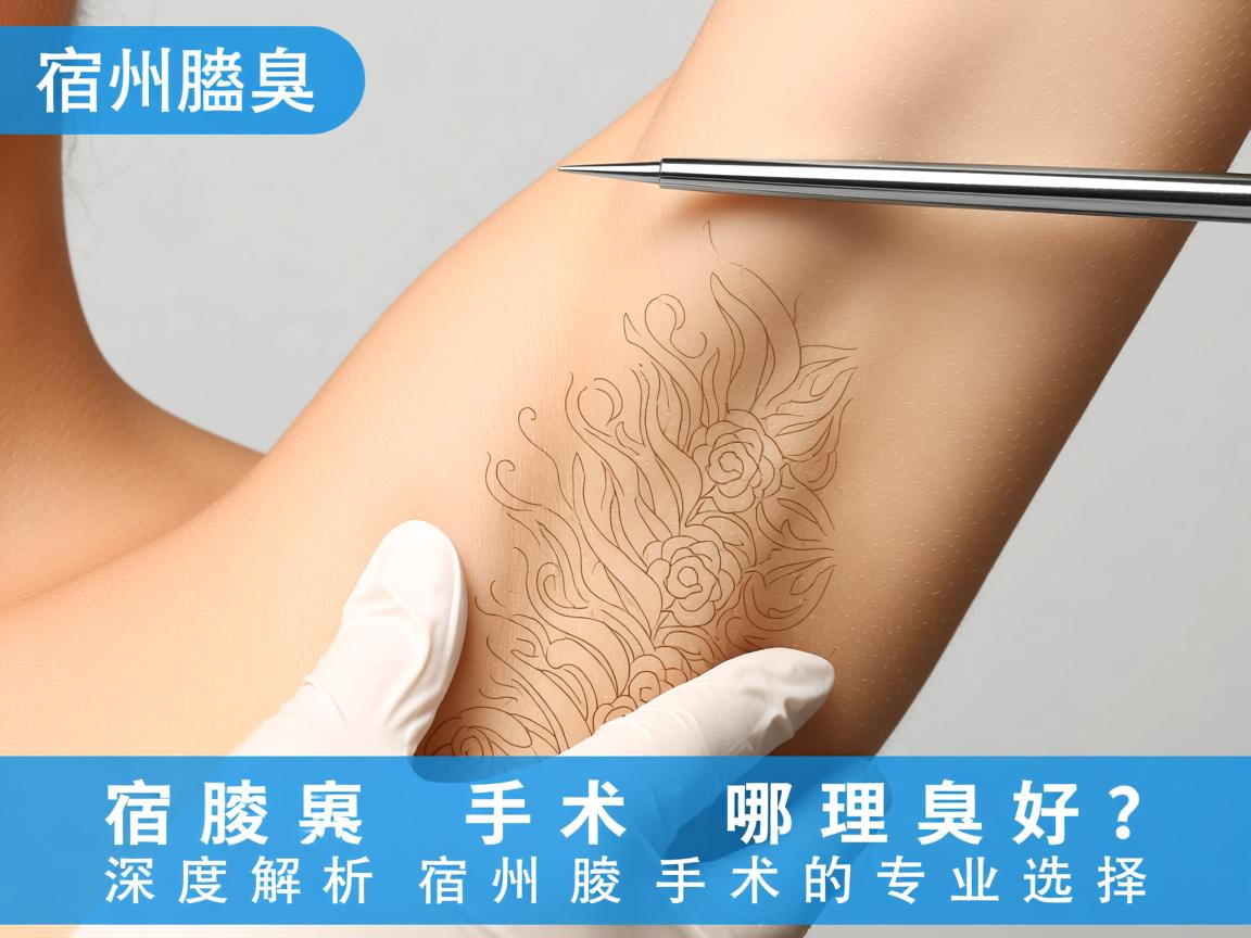 宿州腋臭手术哪里好？深度解析宿州腋臭手术的专业选择
