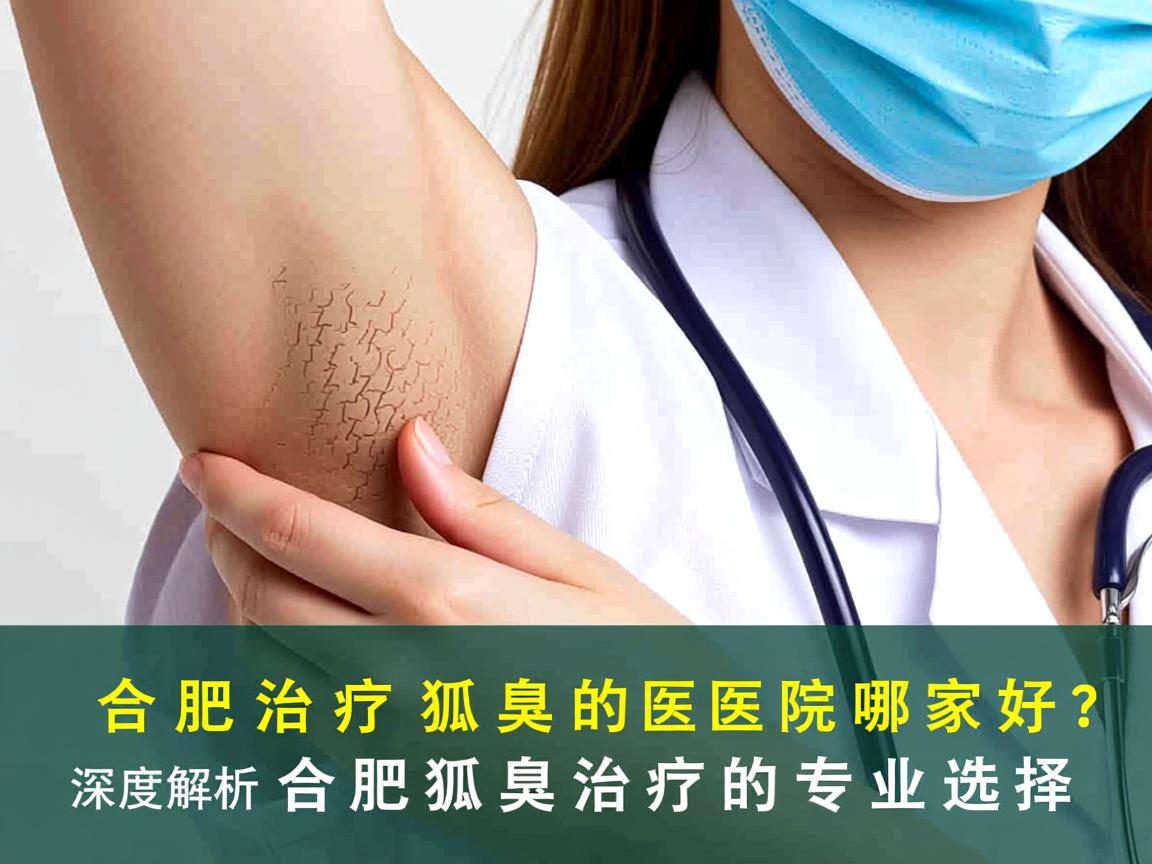 合肥治疗狐臭的医院哪家好？深度解析合肥狐臭治疗的专业选择