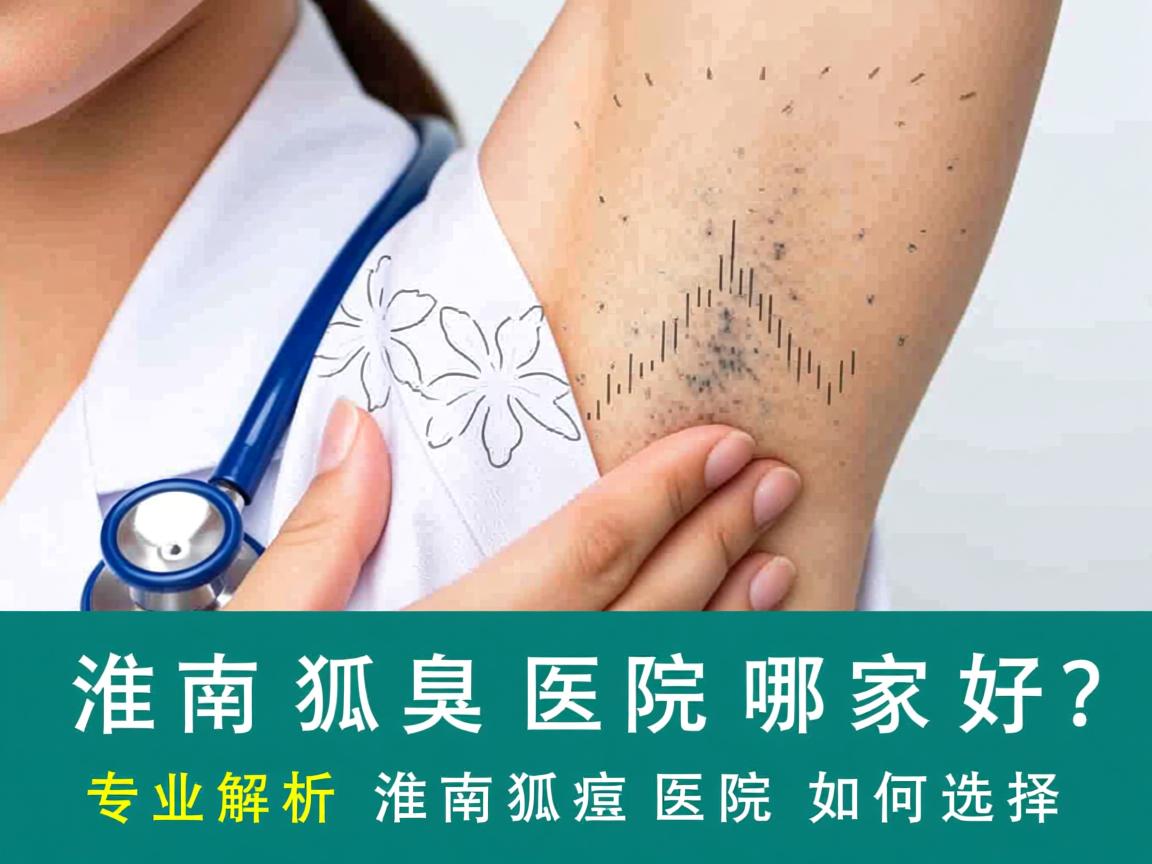 淮南狐臭医院哪家好？专业解析淮南狐臭医院如何选择
