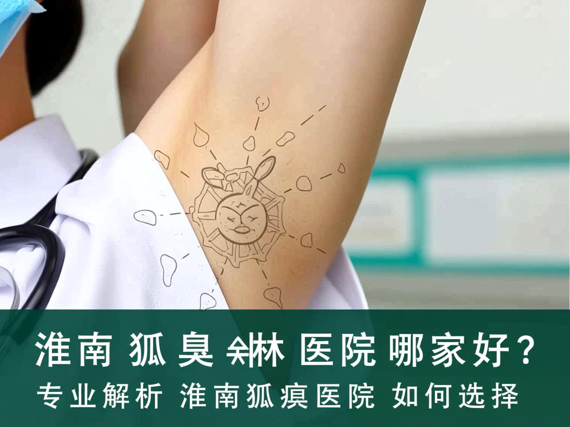 淮南狐臭医院哪家好？专业解析淮南狐臭医院如何选择