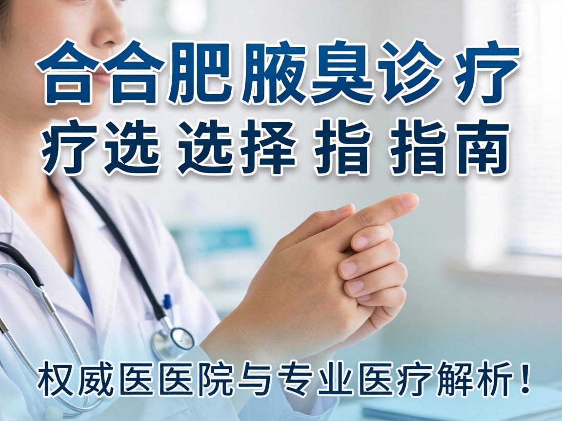 合肥腋臭诊疗选择指南，权威医院与专业医疗解析