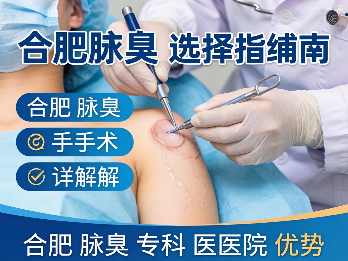 合肥腋臭手术选择指南，详解合肥腋臭专科医院优势