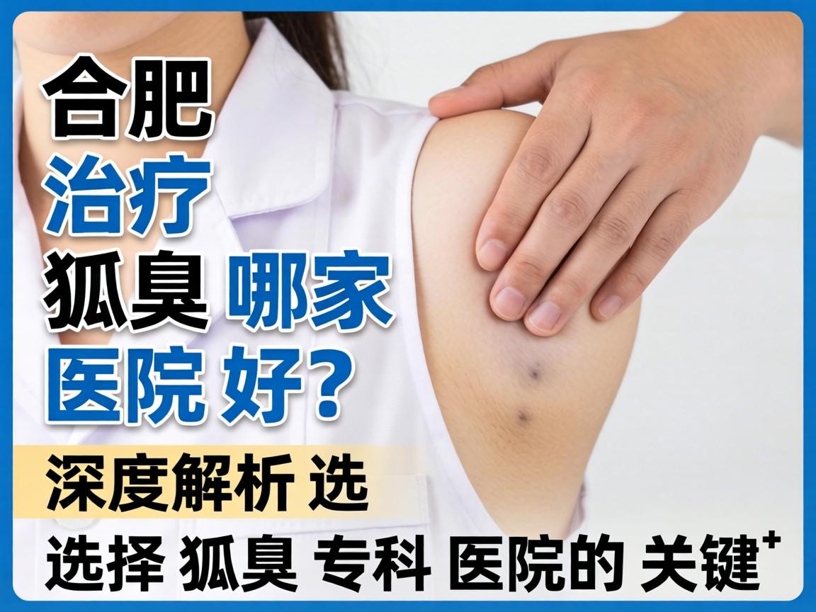 合肥治疗狐臭哪家医院好？深度解析选择狐臭专科医院的关键