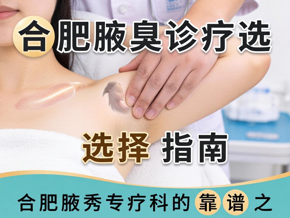 合肥腋臭诊疗选择指南，解析合肥腋秀专科的靠谱之处