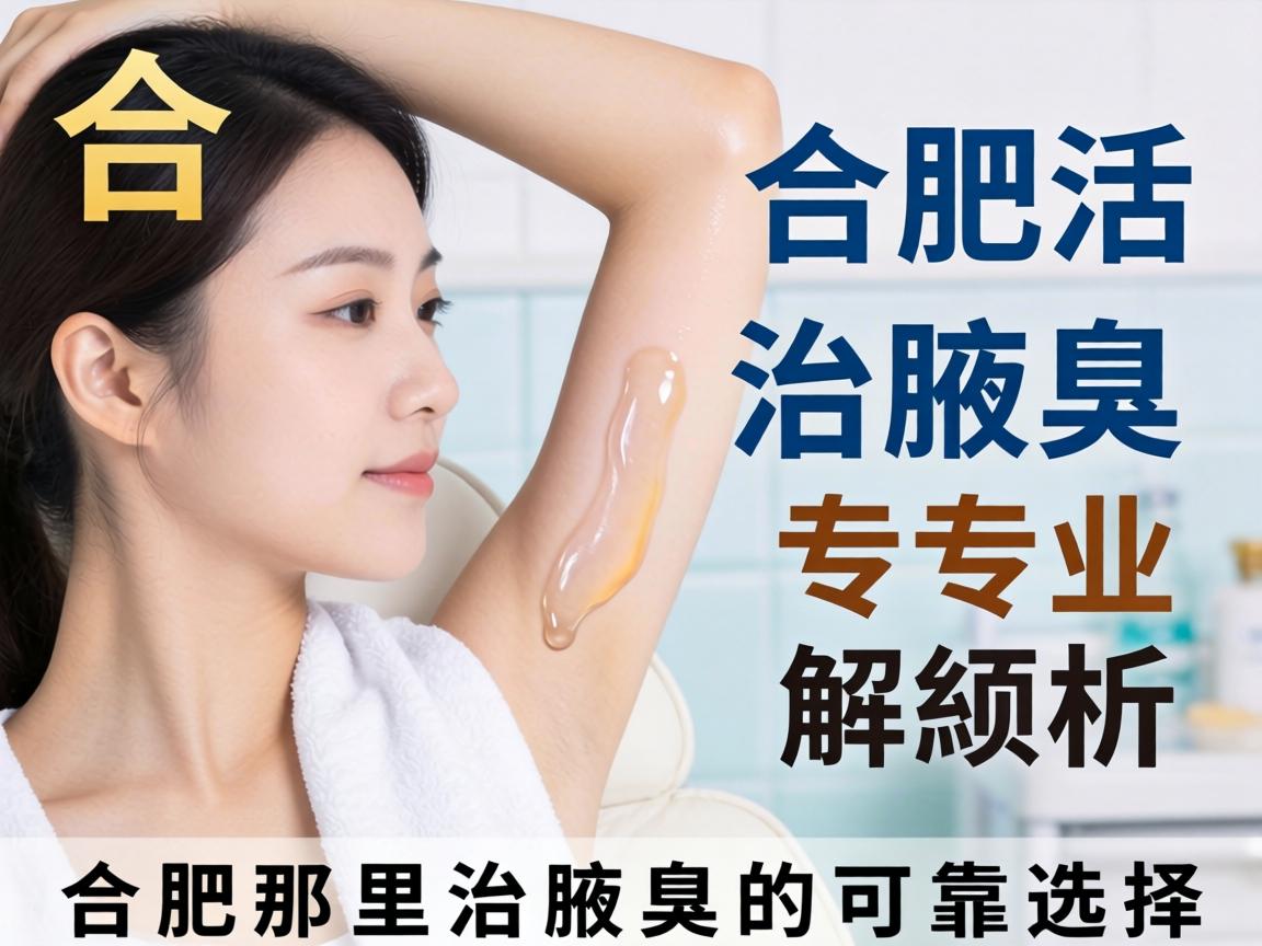 合肥治腋臭专业解析，在合肥那里治腋臭的可靠选择