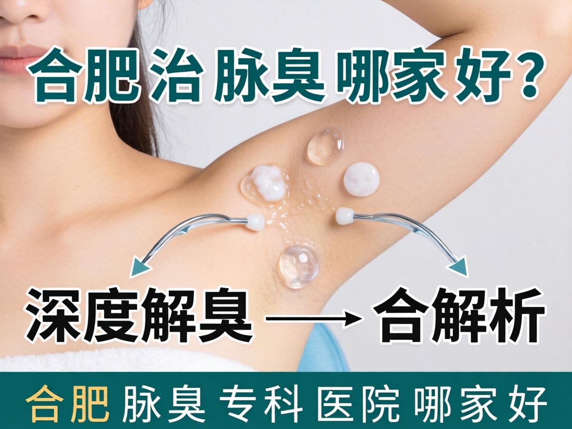 合肥治腋臭哪家好？深度解析合肥腋臭专科医院哪家好