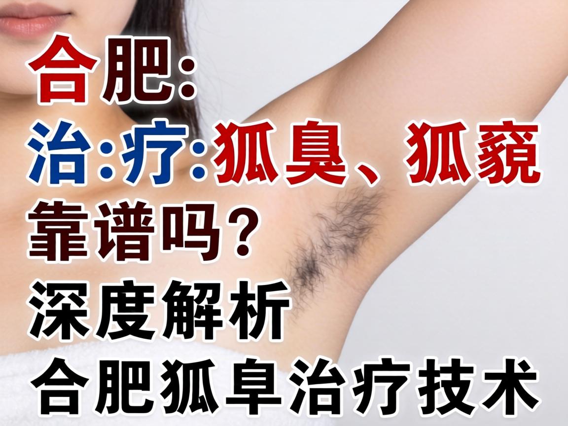 合肥治疗狐臭靠谱吗？深度解析合肥狐臭治疗技术