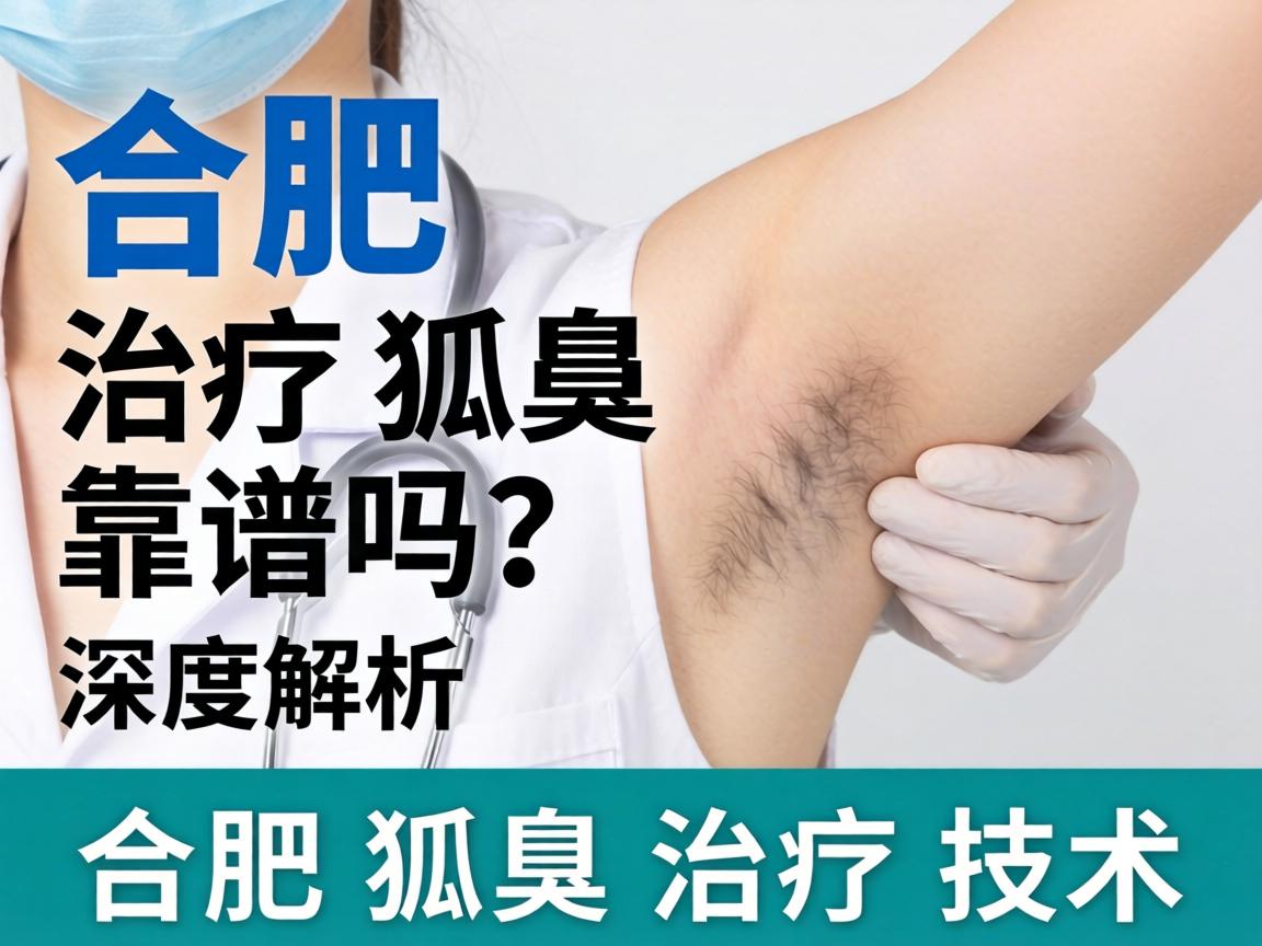 合肥治疗狐臭靠谱吗？深度解析合肥狐臭治疗技术