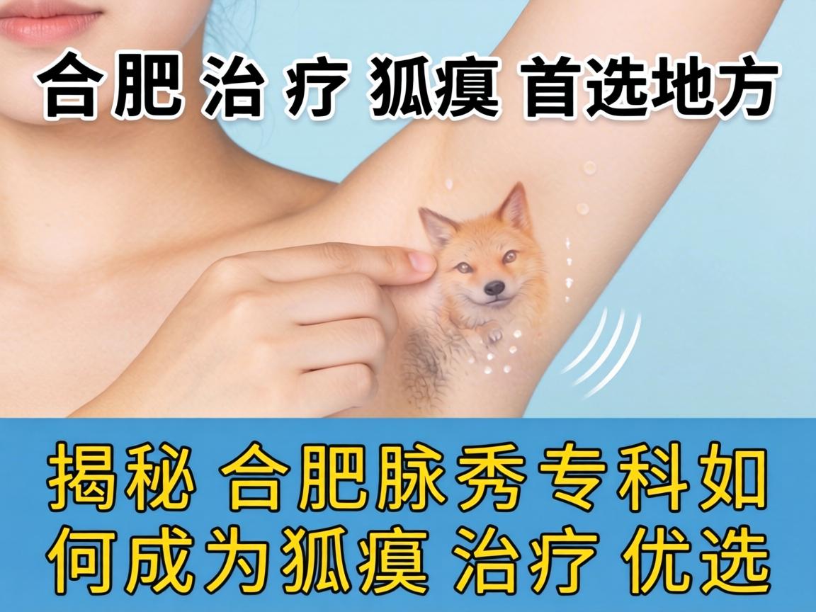 合肥治疗狐臭首选地方，揭秘合肥腋秀专科如何成为狐臭治疗优选