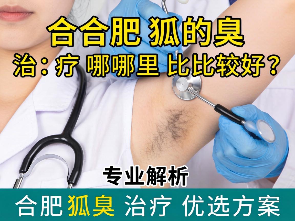 合肥狐臭治疗哪里比较好？专业解析合肥狐臭治疗优选方案