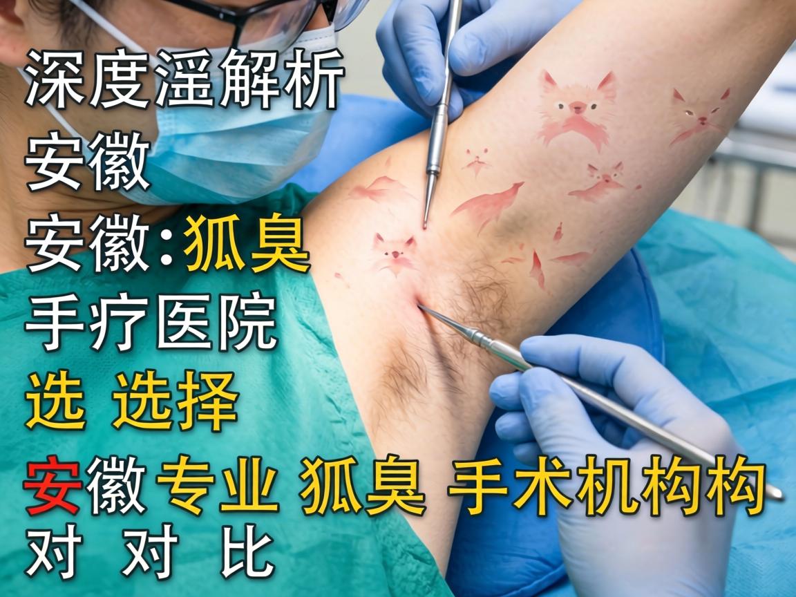 深度解析安徽狐臭手术医院选择，安徽专业狐臭手术机构对比