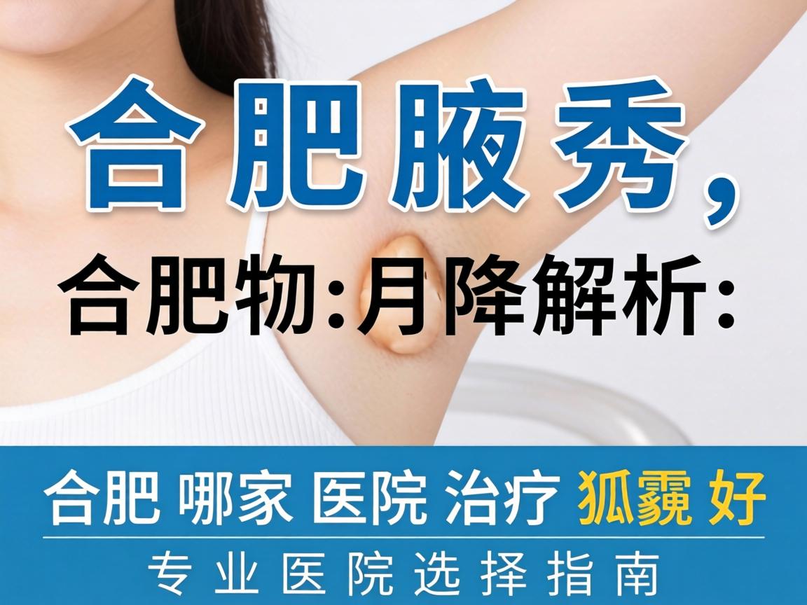 合肥腋秀解析，合肥哪家医院治疗狐臭好，专业医院选择指南