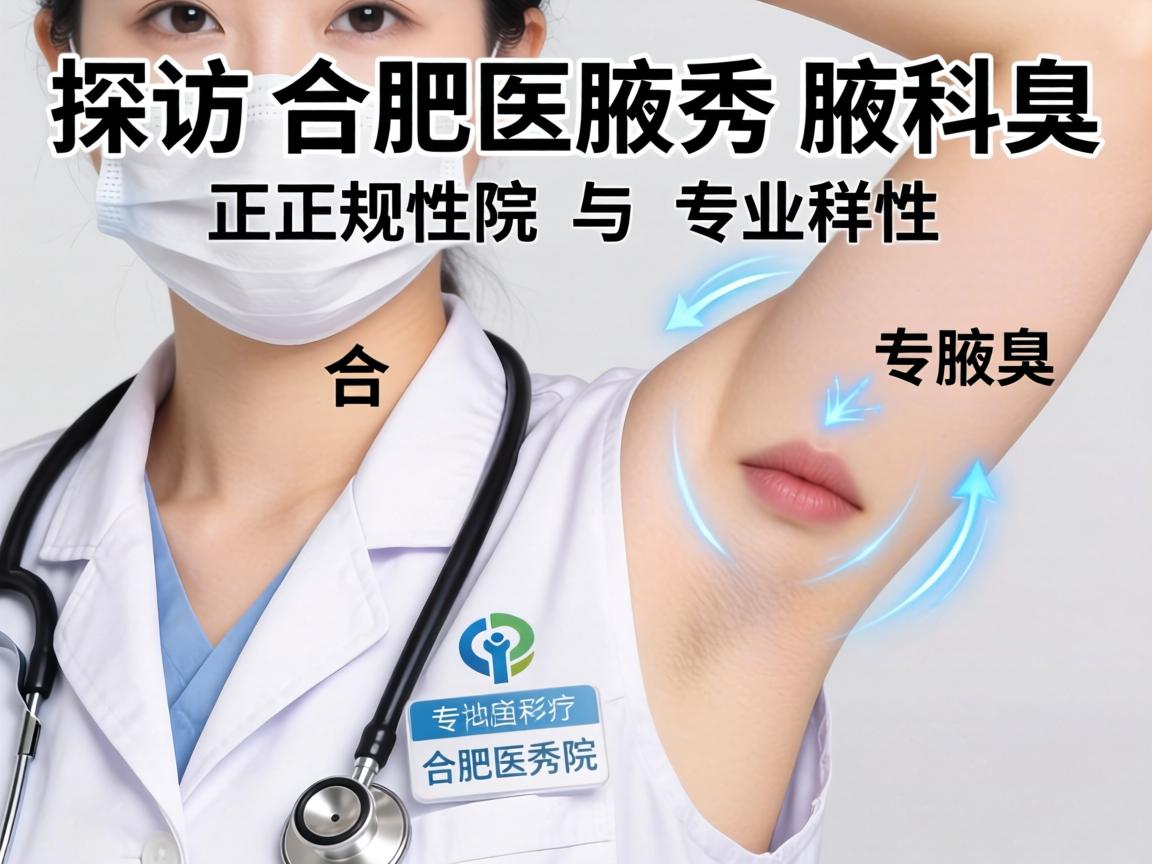 探访合肥腋秀腋臭专科医院，解析合肥腋秀医院的正规性与专业性