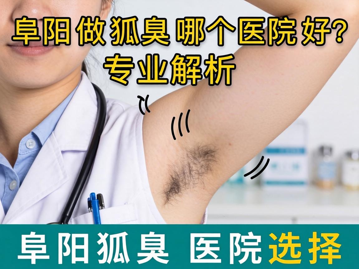 阜阳做狐臭哪个医院好？专业解析阜阳狐臭医院选择