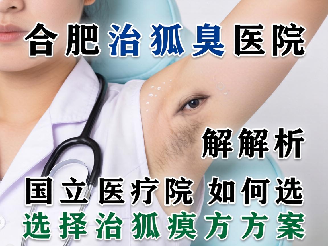合肥治狐臭医院解析，国立医院如何选择治狐臭方案