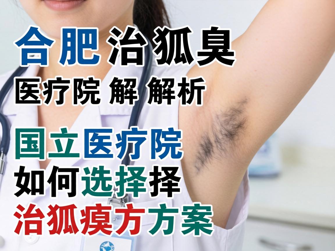 合肥治狐臭医院解析，国立医院如何选择治狐臭方案