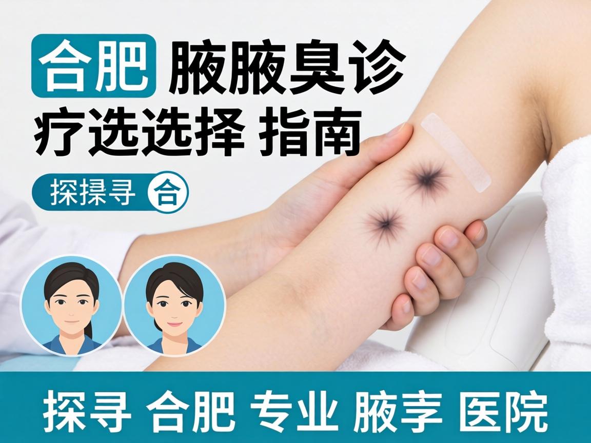 合肥腋臭诊疗选择指南，探寻合肥专业腋臭医院
