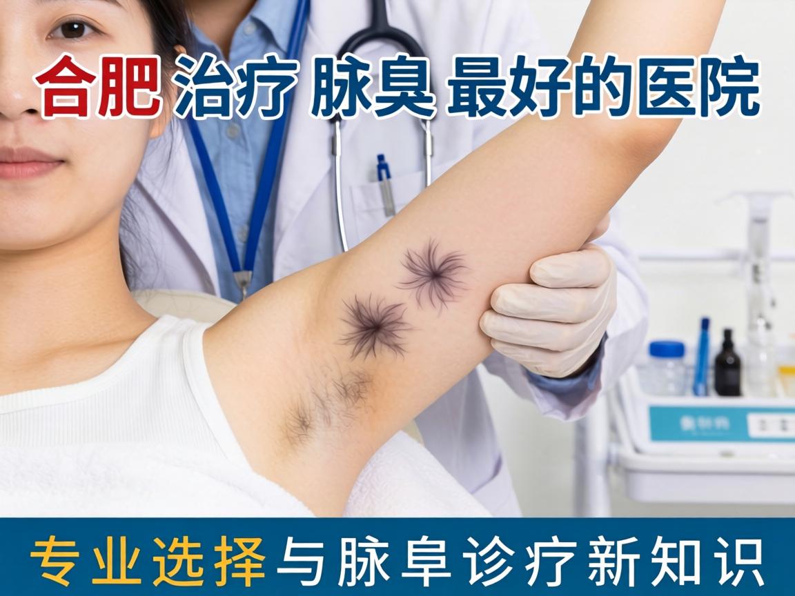 合肥治疗腋臭最好的医院，专业选择与腋臭诊疗新知识