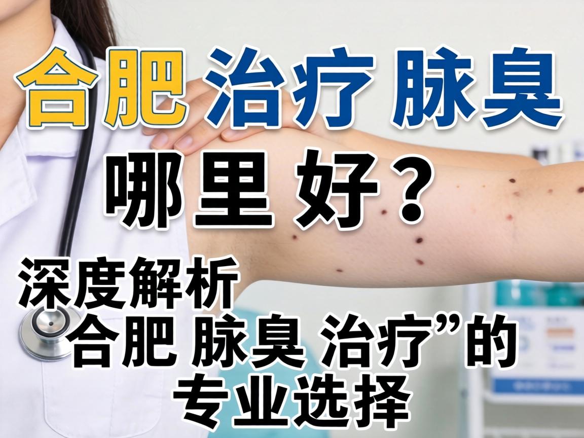 合肥治疗腋臭哪里好？深度解析合肥腋臭治疗的专业选择