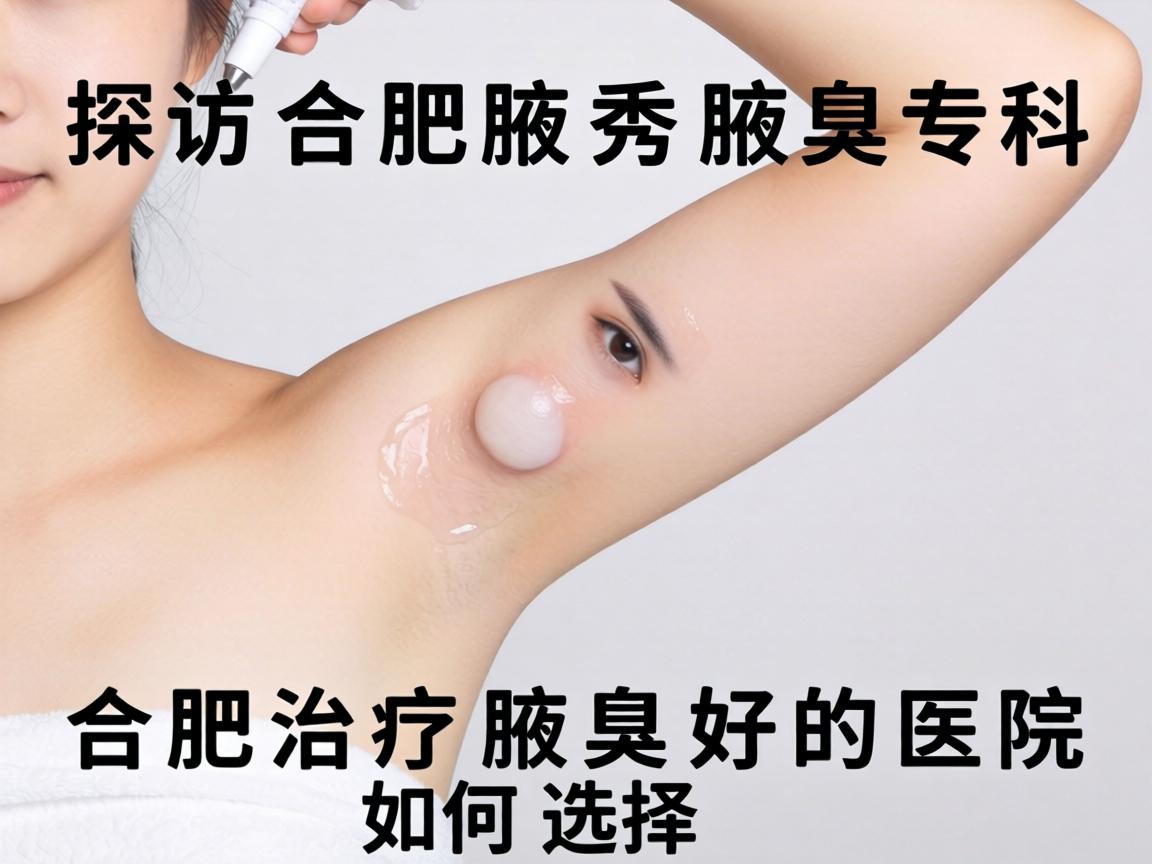 探访合肥腋秀腋臭专科，解析合肥治疗腋臭好的医院如何选择