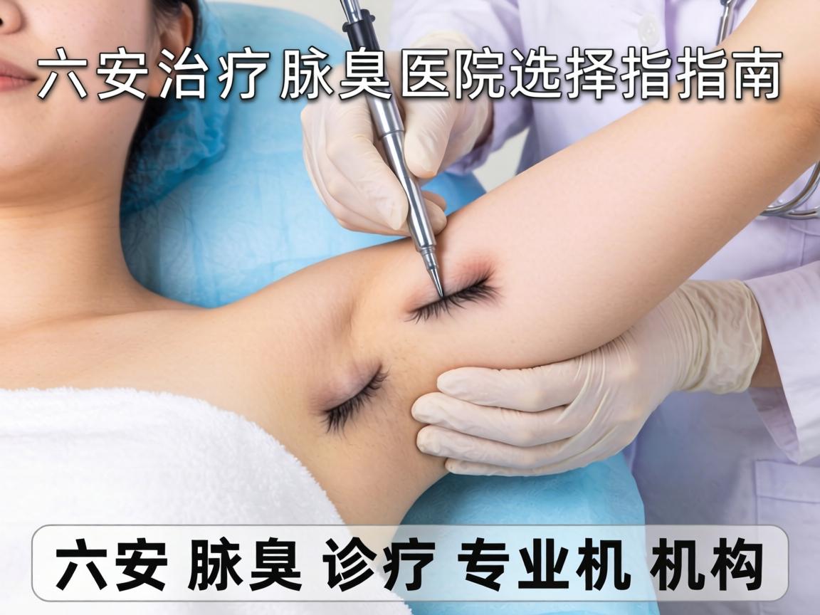 六安治疗腋臭医院选择指南，详解六安腋臭诊疗专业机构