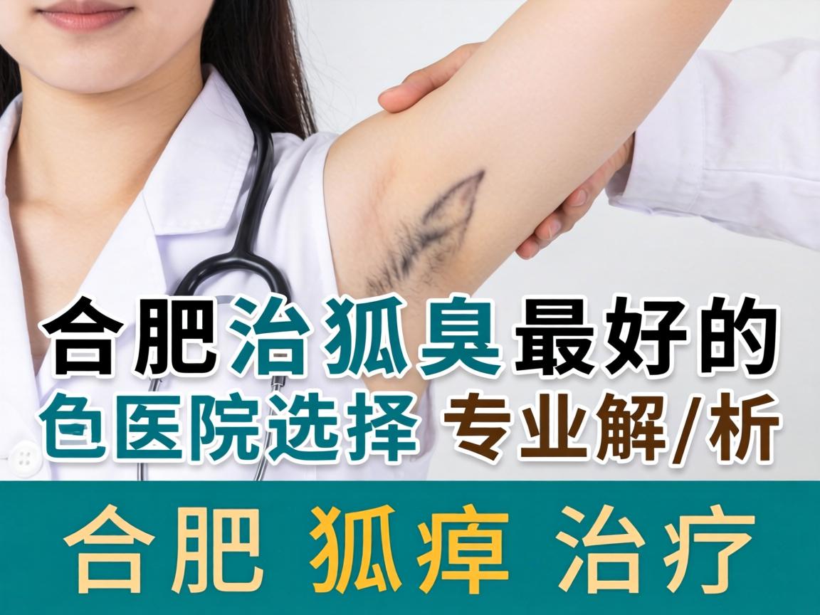 合肥治狐臭最好的医院选择，专业解析合肥狐臭治疗