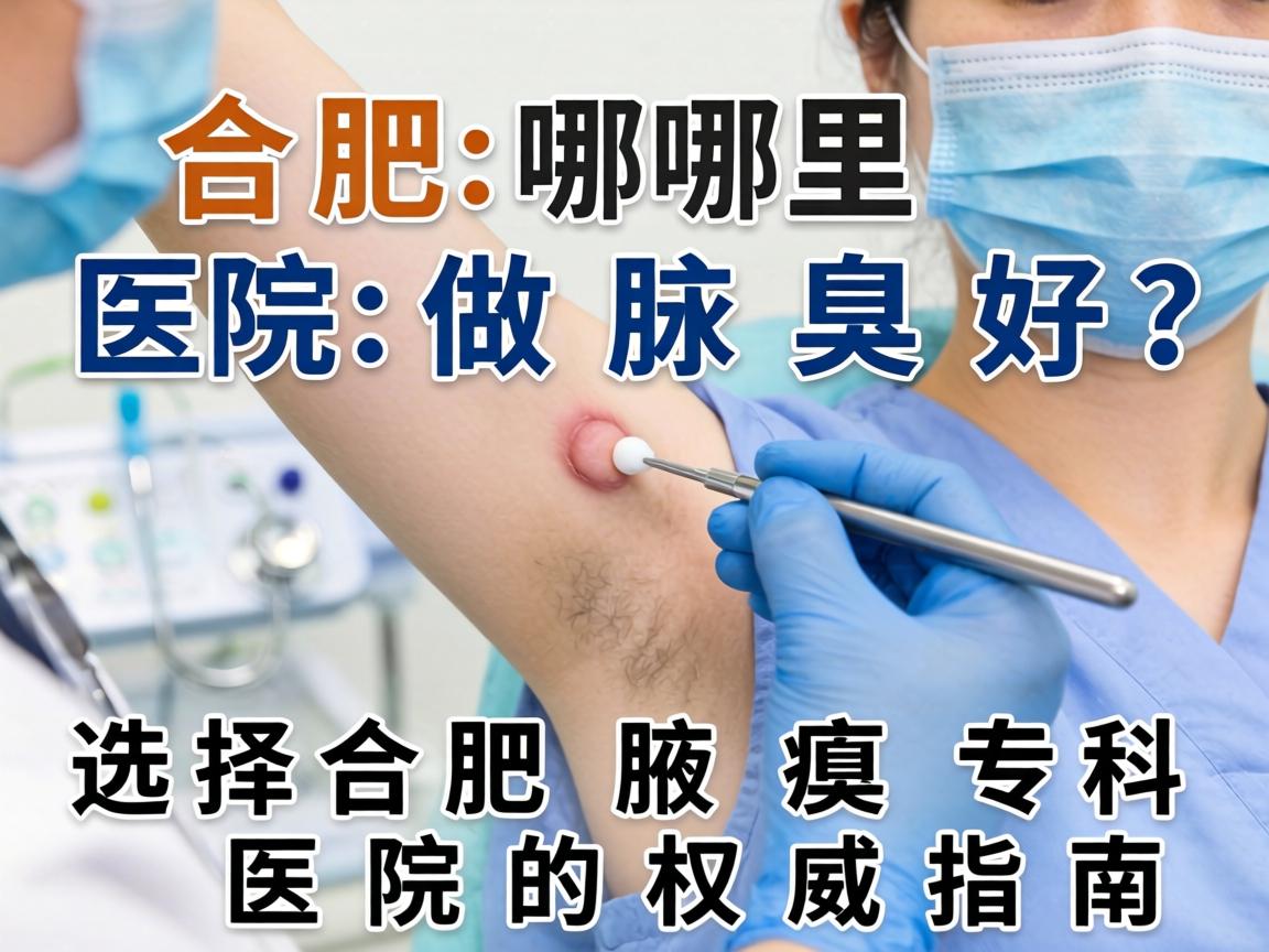 合肥哪里医院做腋臭好？选择合肥腋臭专科医院的权威指南
