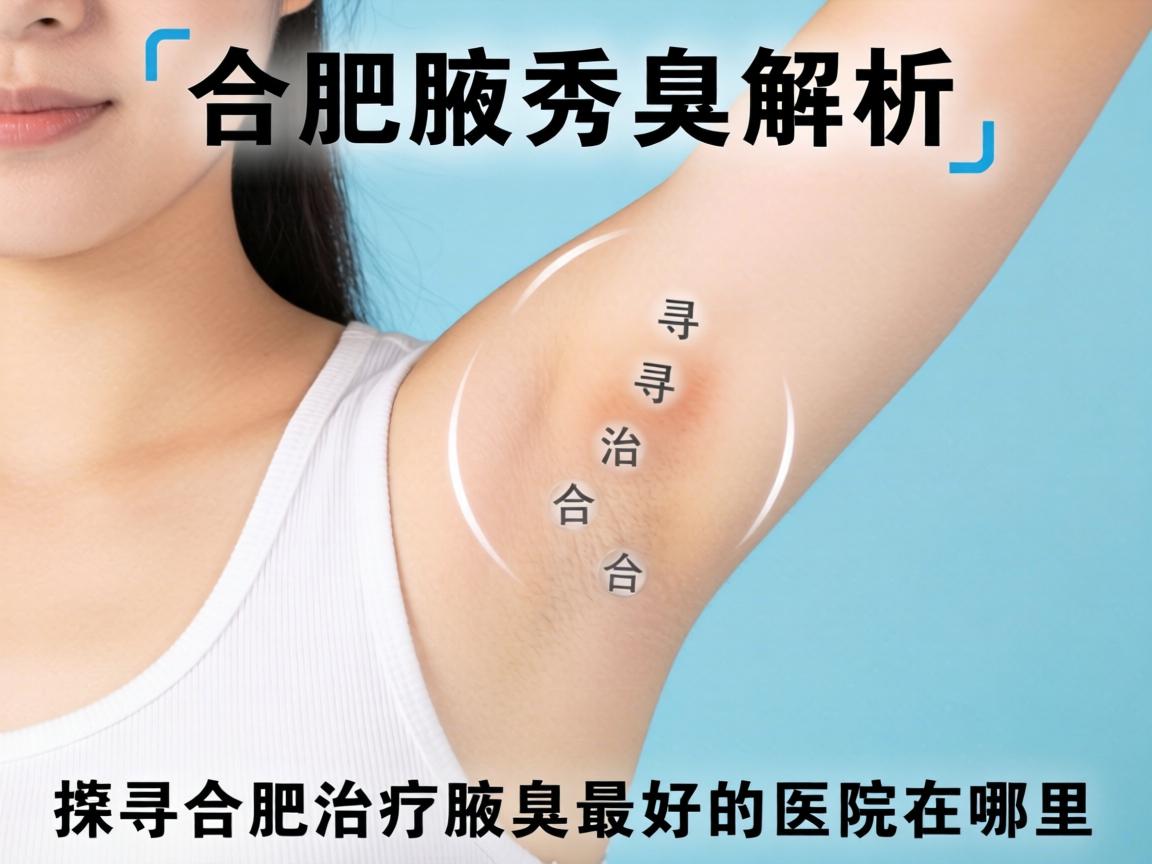 合肥腋秀解析，探寻合肥治疗腋臭最好的医院在哪里