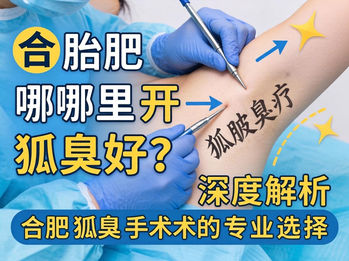 合肥哪里开狐臭好？深度解析合肥狐臭手术的专业选择