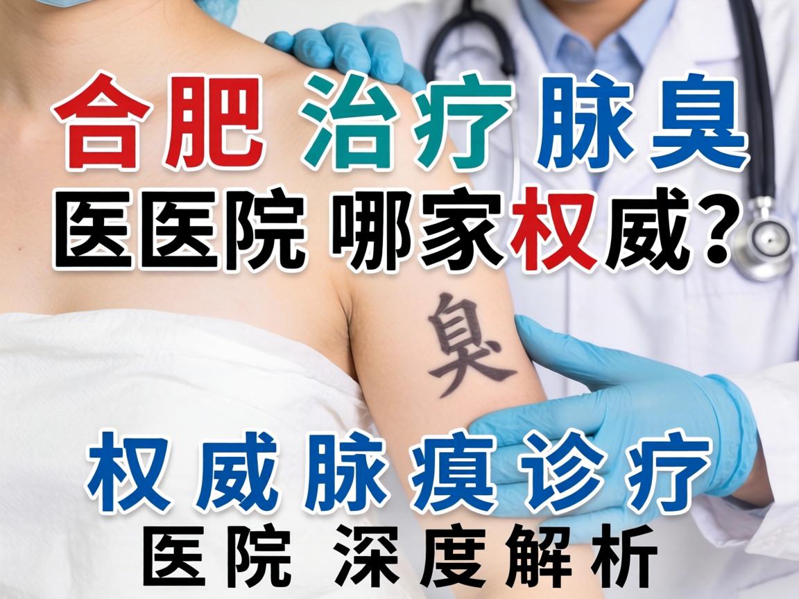合肥治疗腋臭医院哪家权威？权威腋臭诊疗医院深度解析