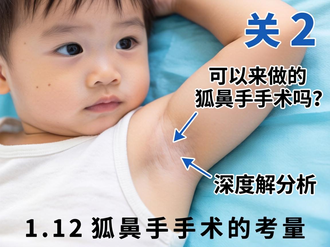 12岁可以做狐臭手术吗？深度解析12岁狐臭手术的考量