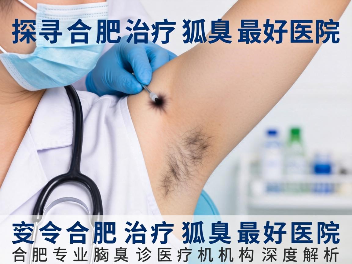 探寻合肥治疗狐臭最好医院，合肥专业腋臭诊疗机构深度解析
