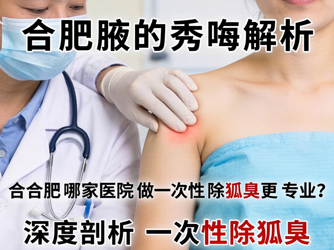 合肥腋秀解析，合肥哪家医院做一次性除狐臭更专业？深度剖析一次性除狐臭