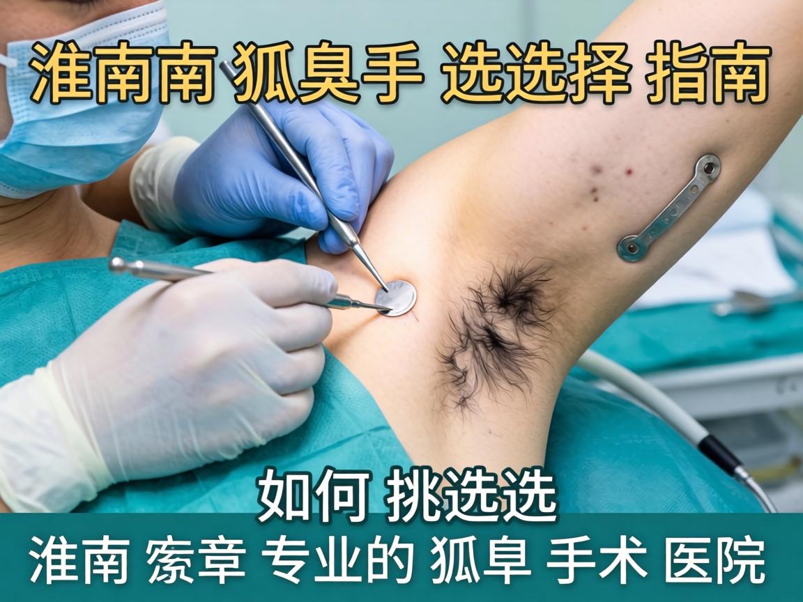 淮南狐臭手术选择指南，如何挑选淮南专业的狐臭手术医院